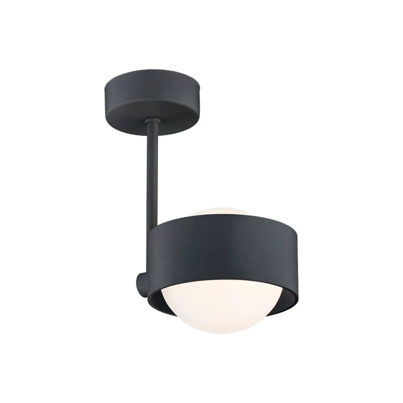 Lampa wisząca MASSIMO PLUS metalowa czarna opal Lampa wisząca MASSIMO PLUS metalowa czarna opal