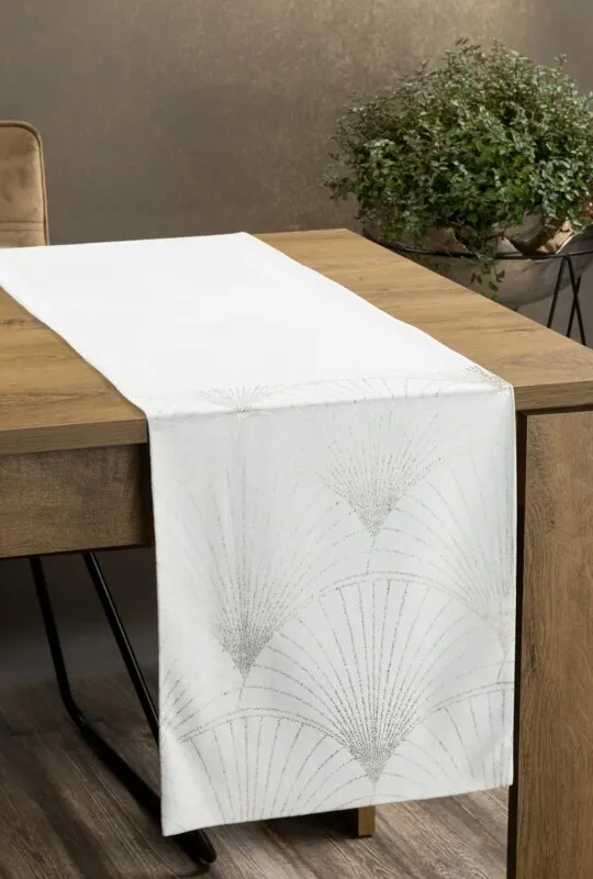 OBRUS BLINK 14 35 X 220 CM BIAŁY OBRUS BLINK 14 35 X 220 CM BIAŁY