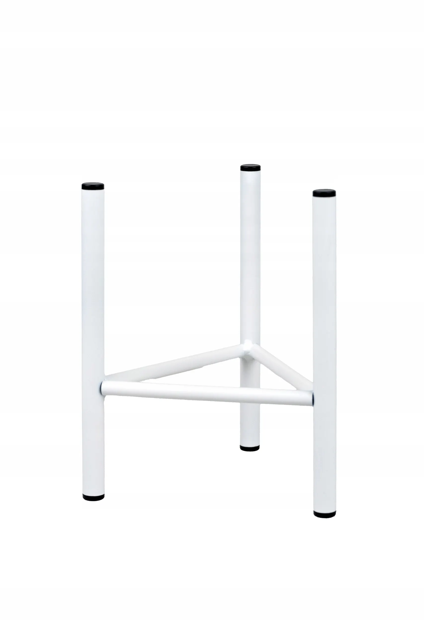 Kwietnik-stojak na donice metalowy DIJON M biały - LD_TZ000100