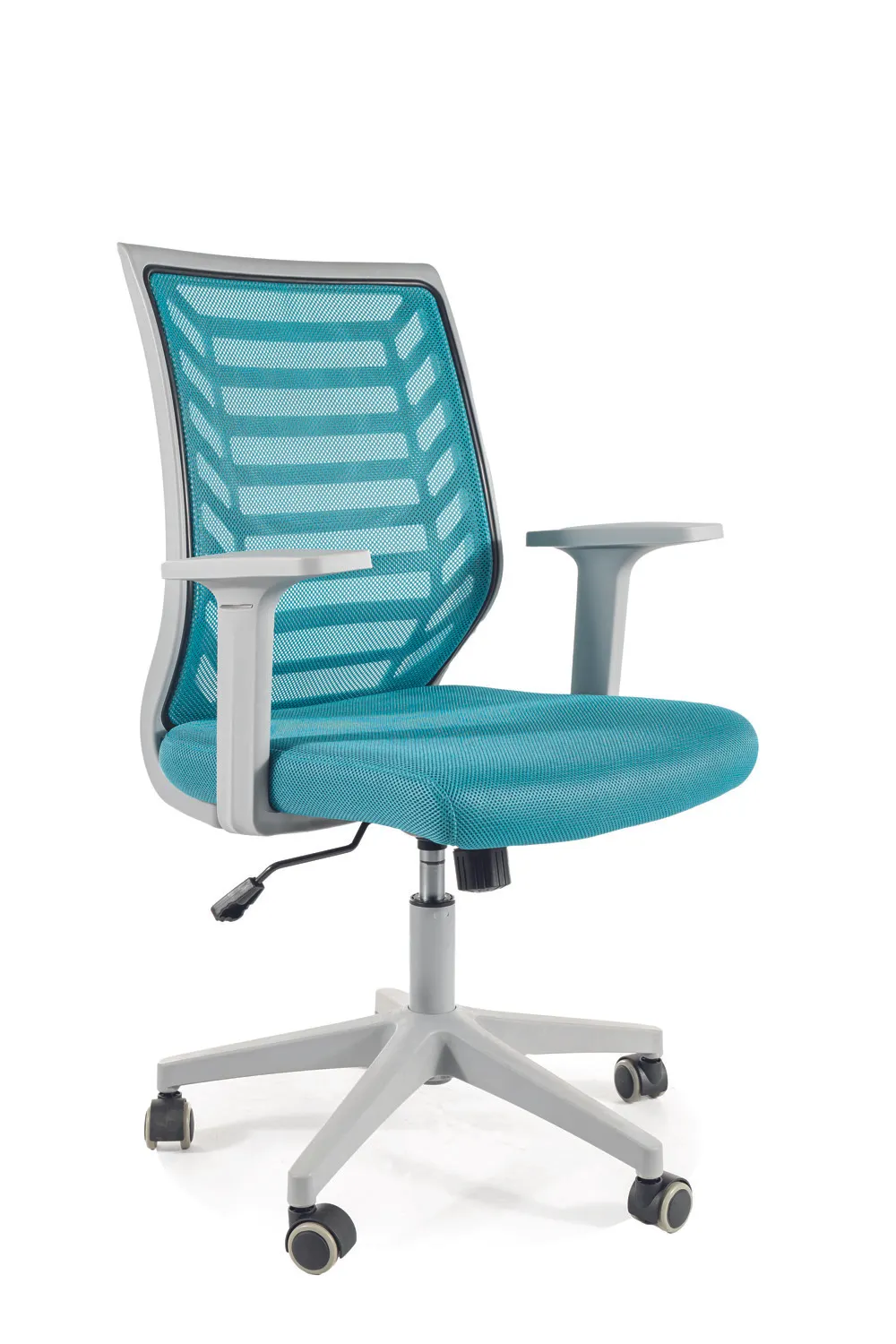 FOTEL OBROTOWY Q-320 NIEBIESKI SIGNAL