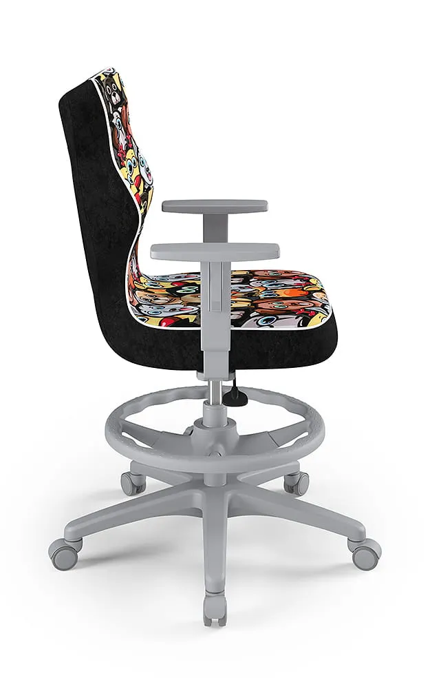 Krzesło młodzieżowe Duo szary Storia 28 rozmiar 6 WK+P - CD-D-6-D-E-ST28