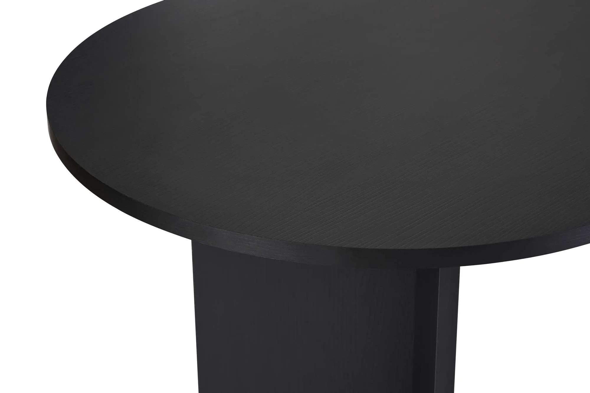 Stół owalny SABELLA 90x200 czarny - ASI_746NRD1110