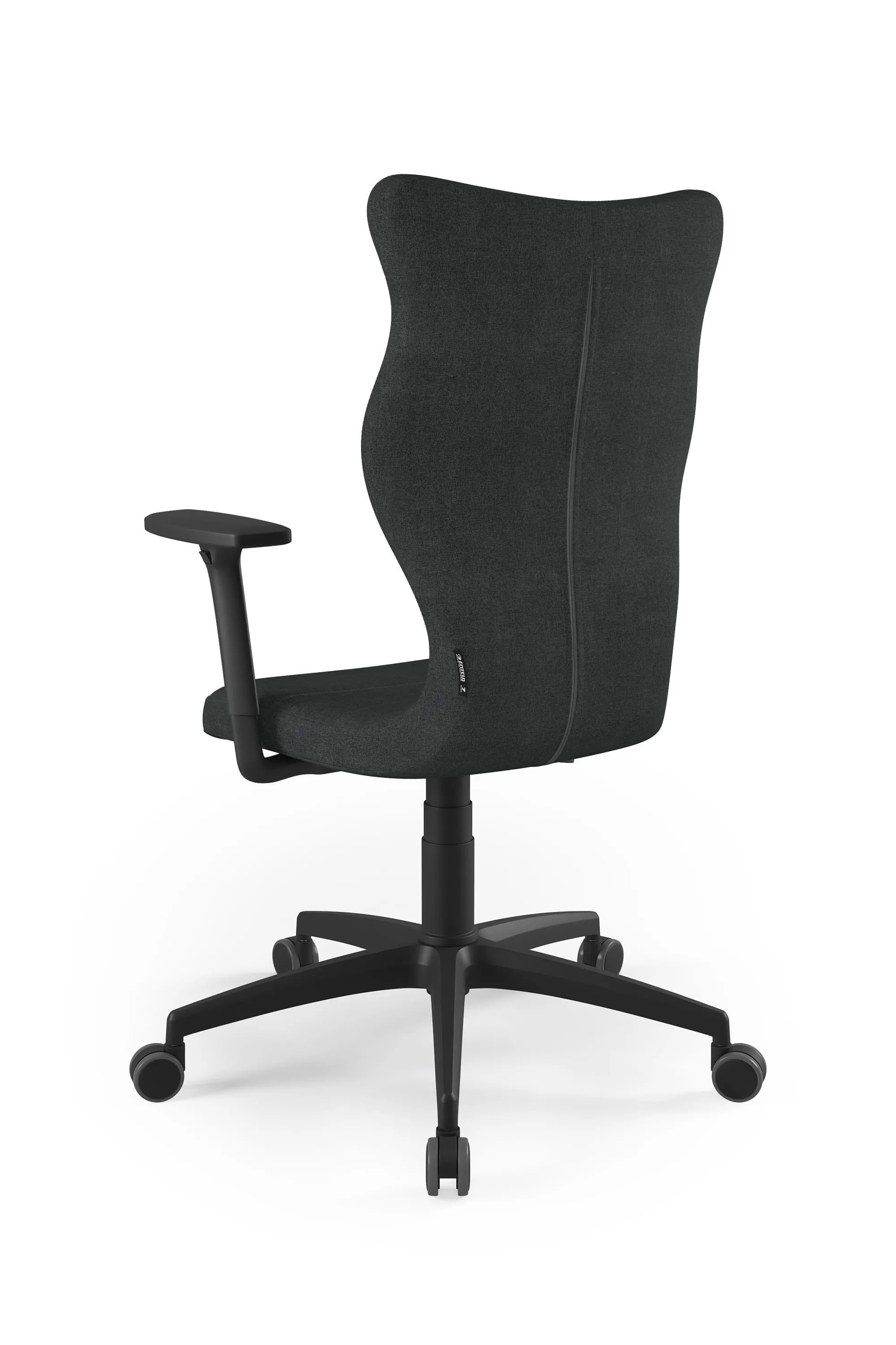 Krzesło obrotowe Perto Plus czarny Deco 17 rozmiar 7 - PB-K-7-B-C-DC17