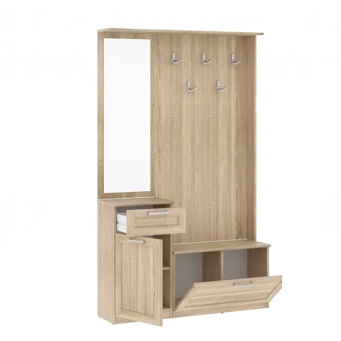 Przedpokój NIKO Dąb Sonoma NIKD04-D30F FORTE - NIKD04-D30F