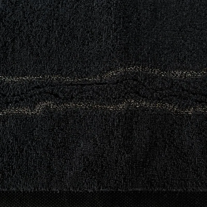 RĘCZNIK KARIN (11) 50 X 90 CM CZARNY