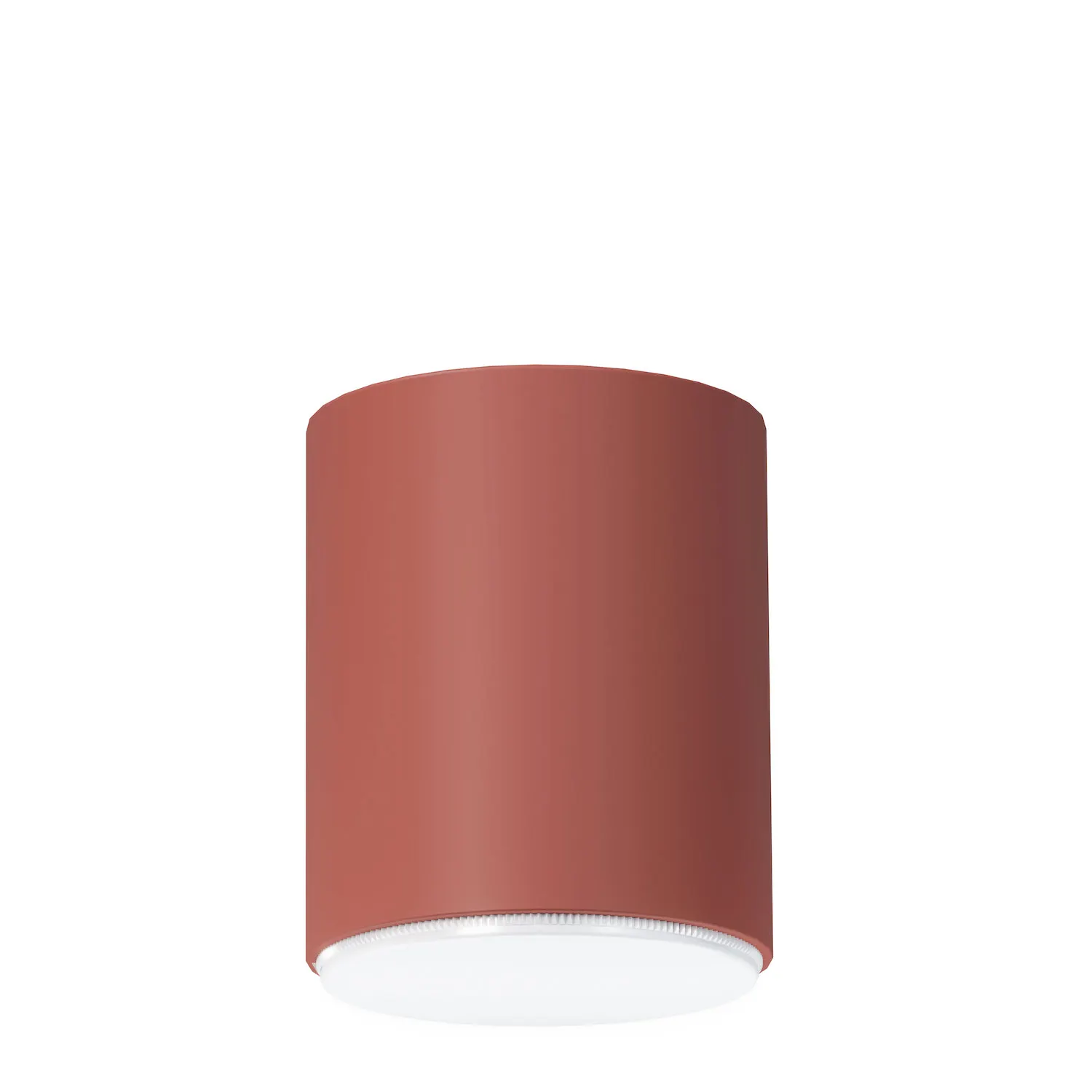 Plafon TUBO M ceglany lampa, kinkiet, ceglaste kolory, metalowy, podkladowy
