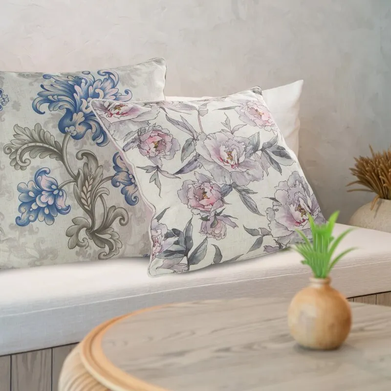 POSZEWKA LEN 9 45 X 45 CM BEŻOWY - EU_415418