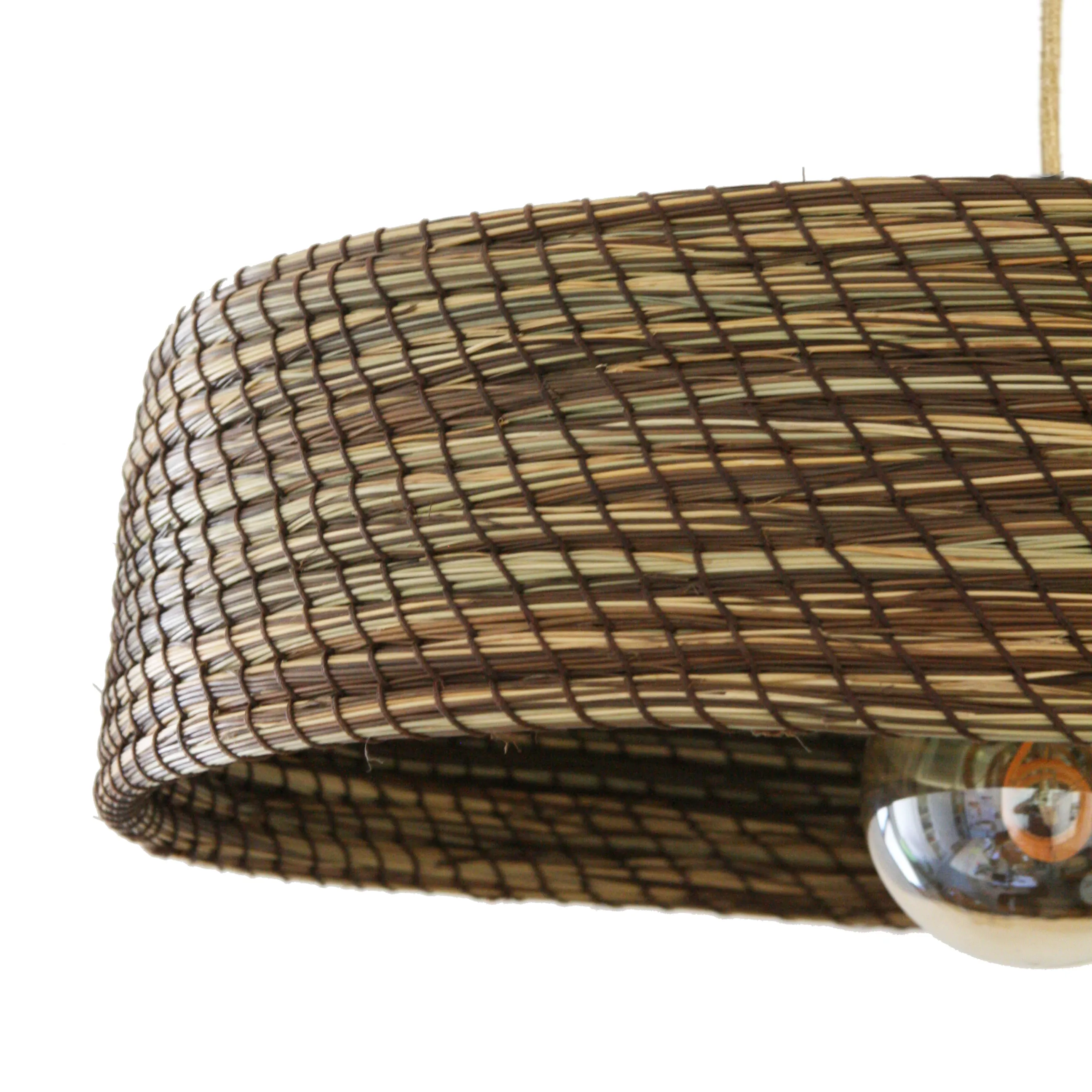 Lampa wisząca HAYARA z trawy pustynnej — zdjęcie 2