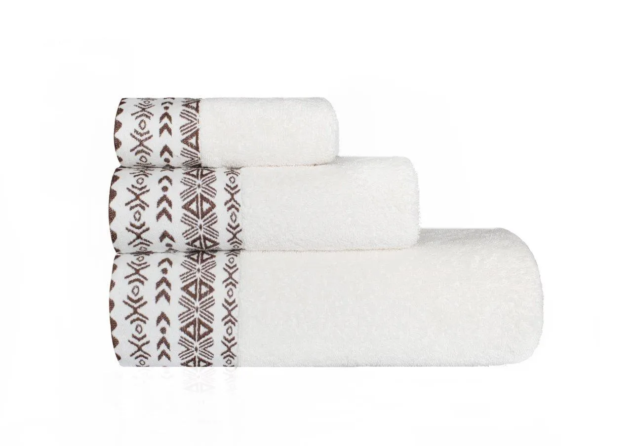 Ręcznik frotte DRIADA 30x50 gramatura 500 kremowy - FARO_23653