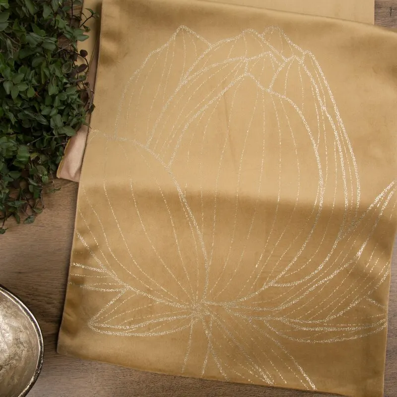 OBRUS BLINK 12 35 X 180 CM ZŁOTY - EU_389599