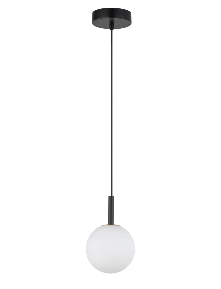 Lampa wisząca GAMA 1 biało-czarna