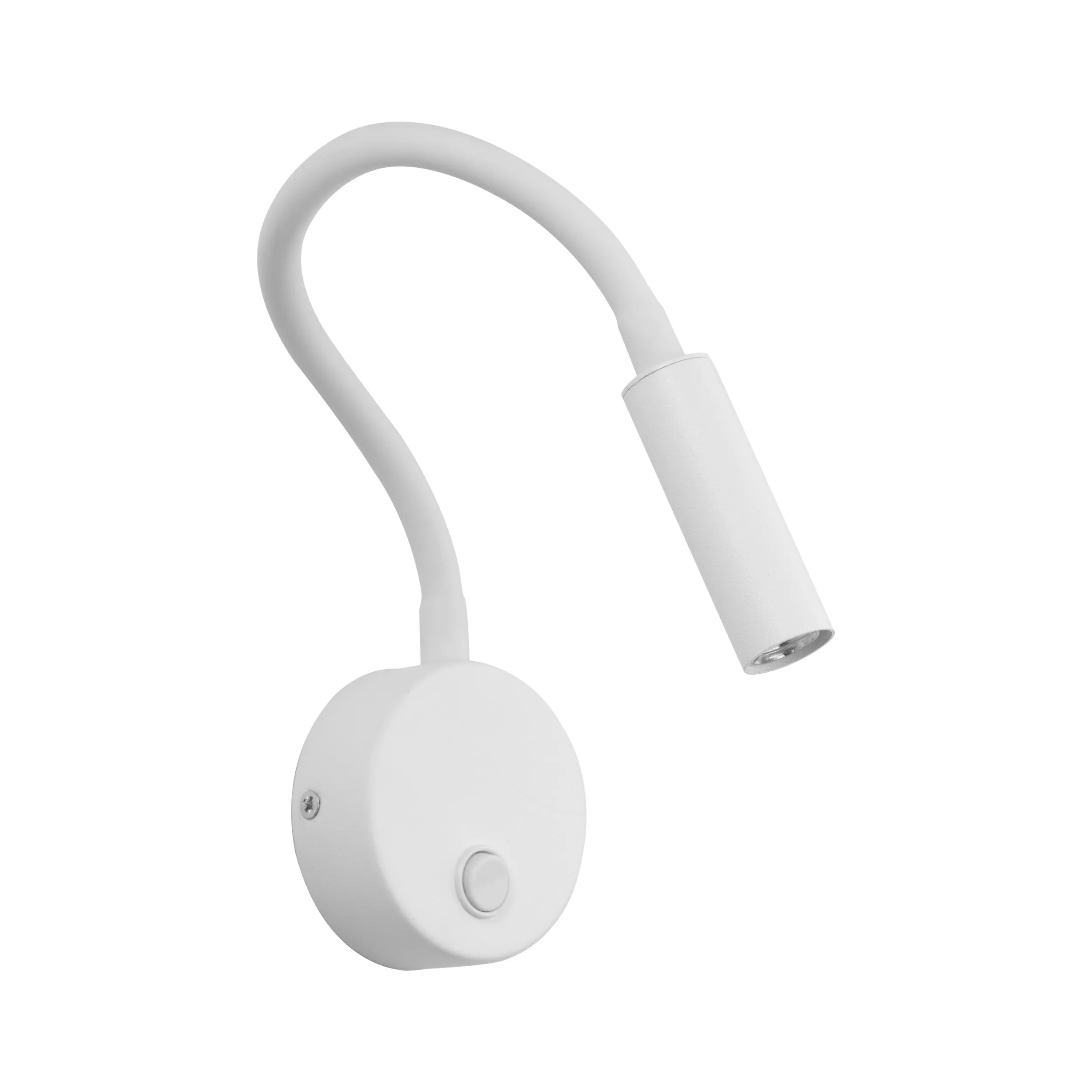 Kinkiet LAGOS biały regulowany z włącznikiem 30x27cm - TK_5921