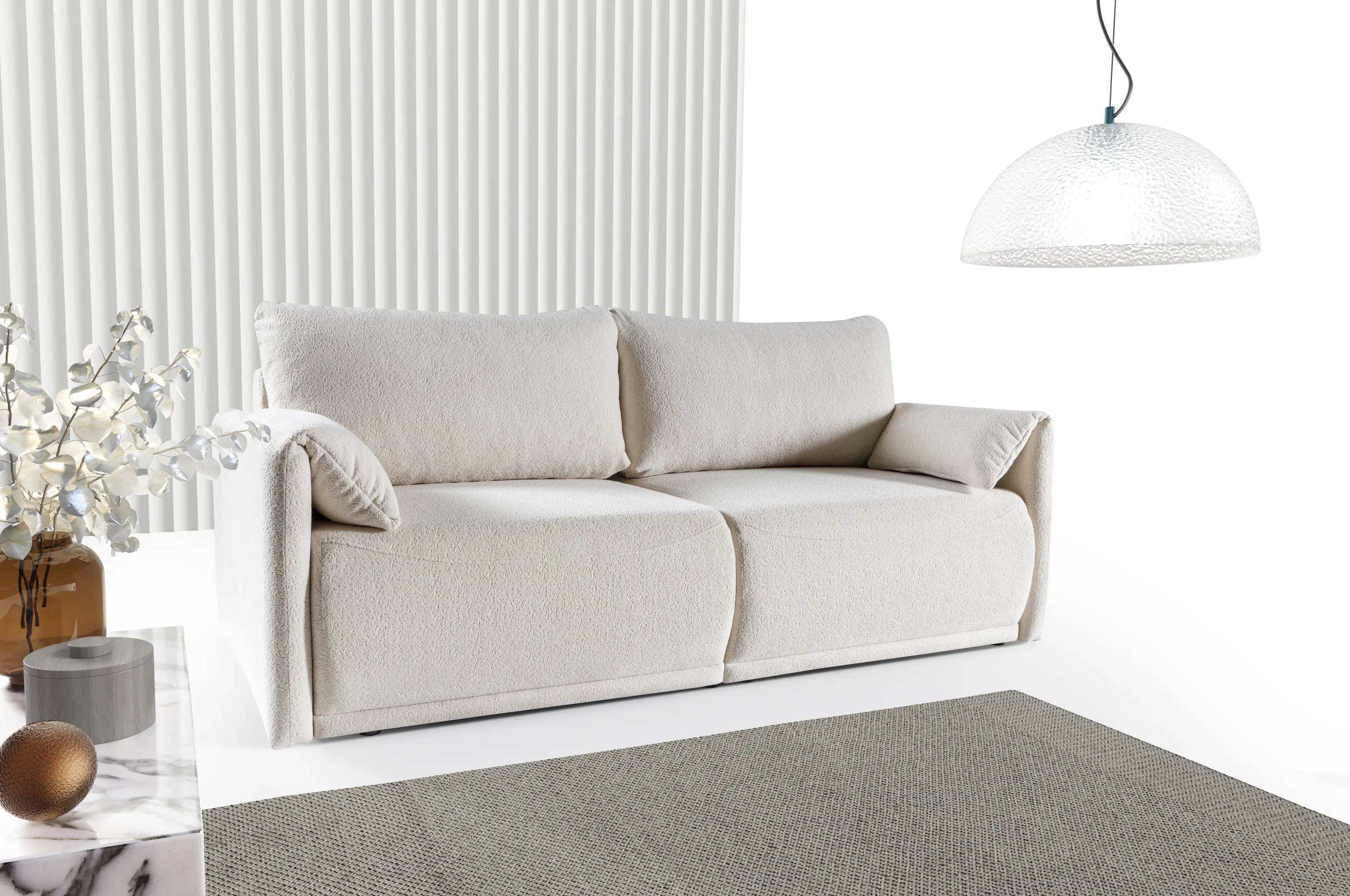 Sofo-narożnik z funkcją spania Abruzzo Bellini 22 beżowy - ABRUZZO_BELLINI_22