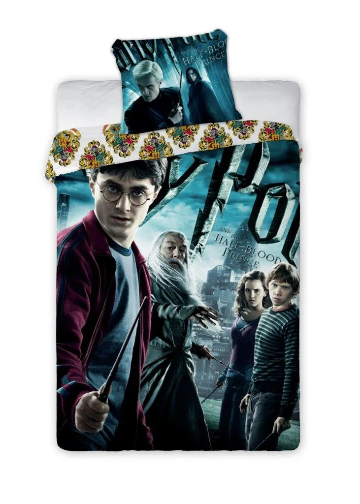 Pościel młodzieżowa komplet HARRY POTTER 001 bawełna 100% 135X200+80X80 wielokolorowy Dorosły, Kobieta, Osoba, Portret