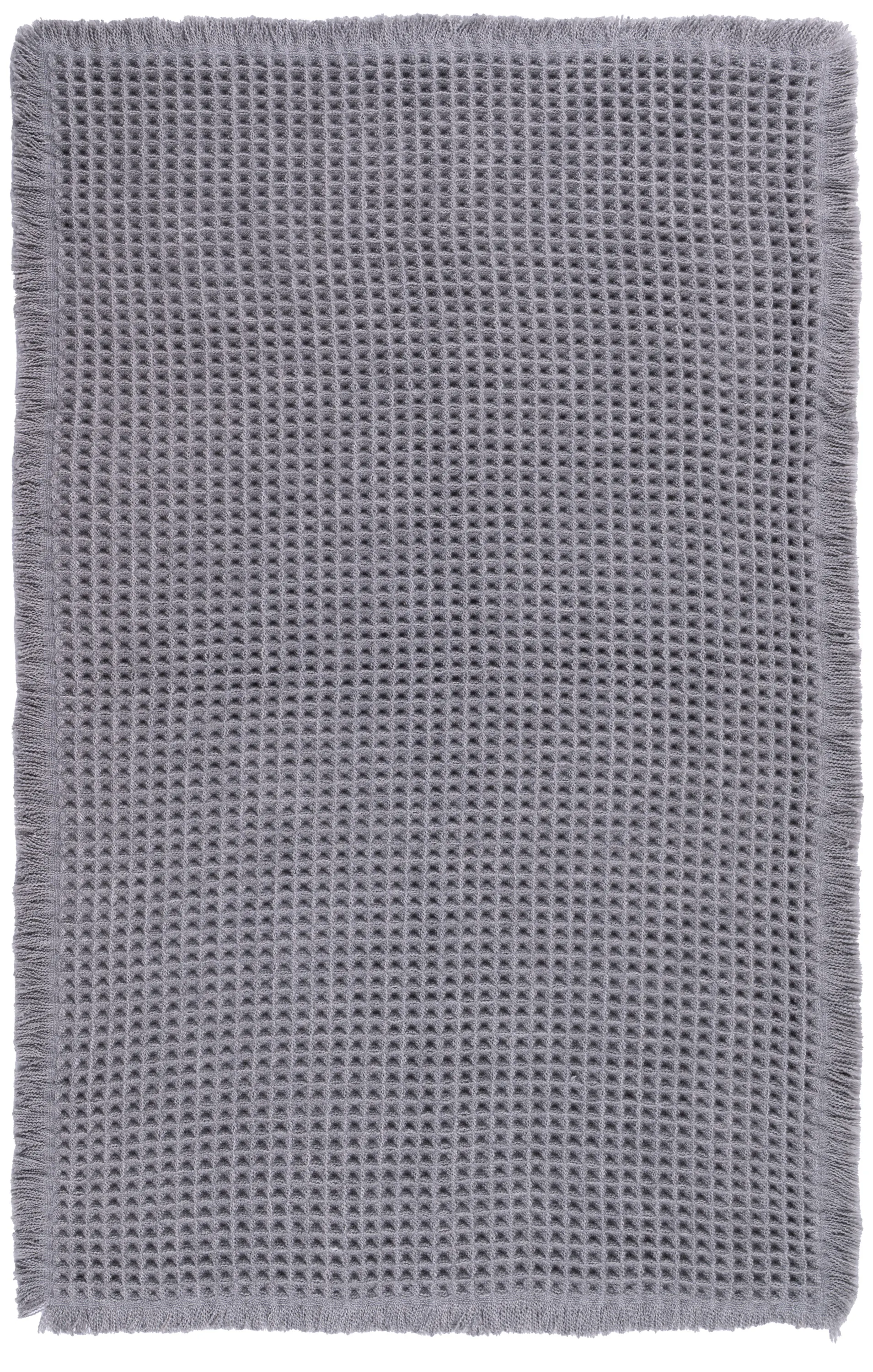 Dywan uniwersalny WAFFLE 45x75 cm jasnoszary