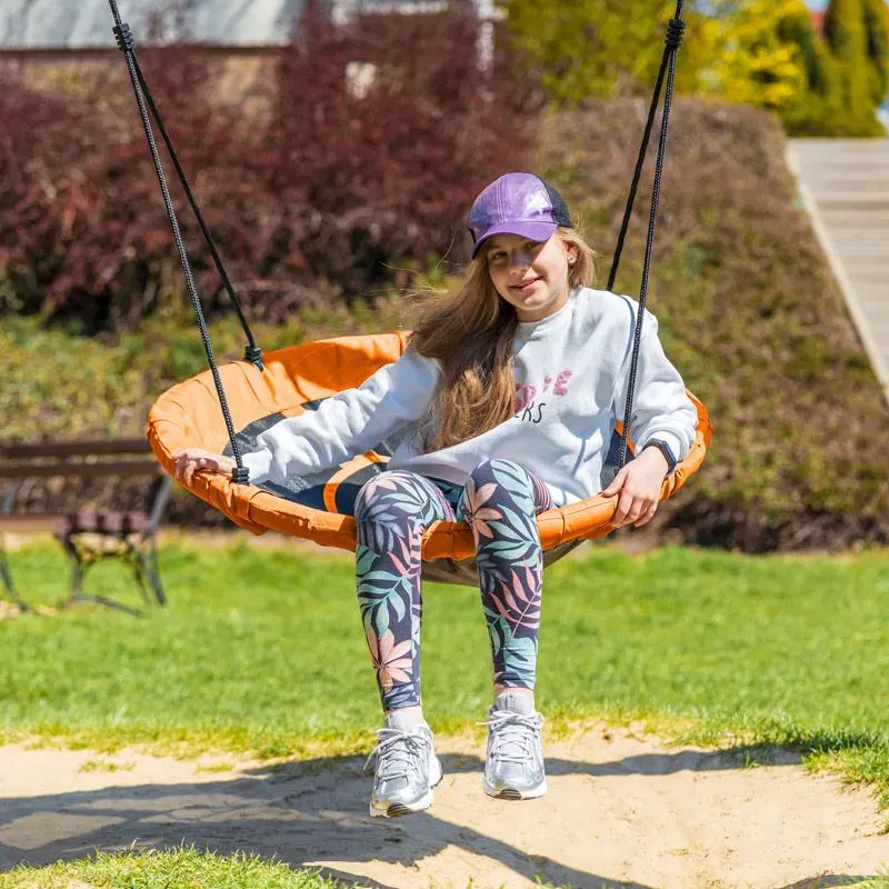 Huśtawka BOCIANIE GNIAZDO 100 pomarańczowa - MI_5901738198647