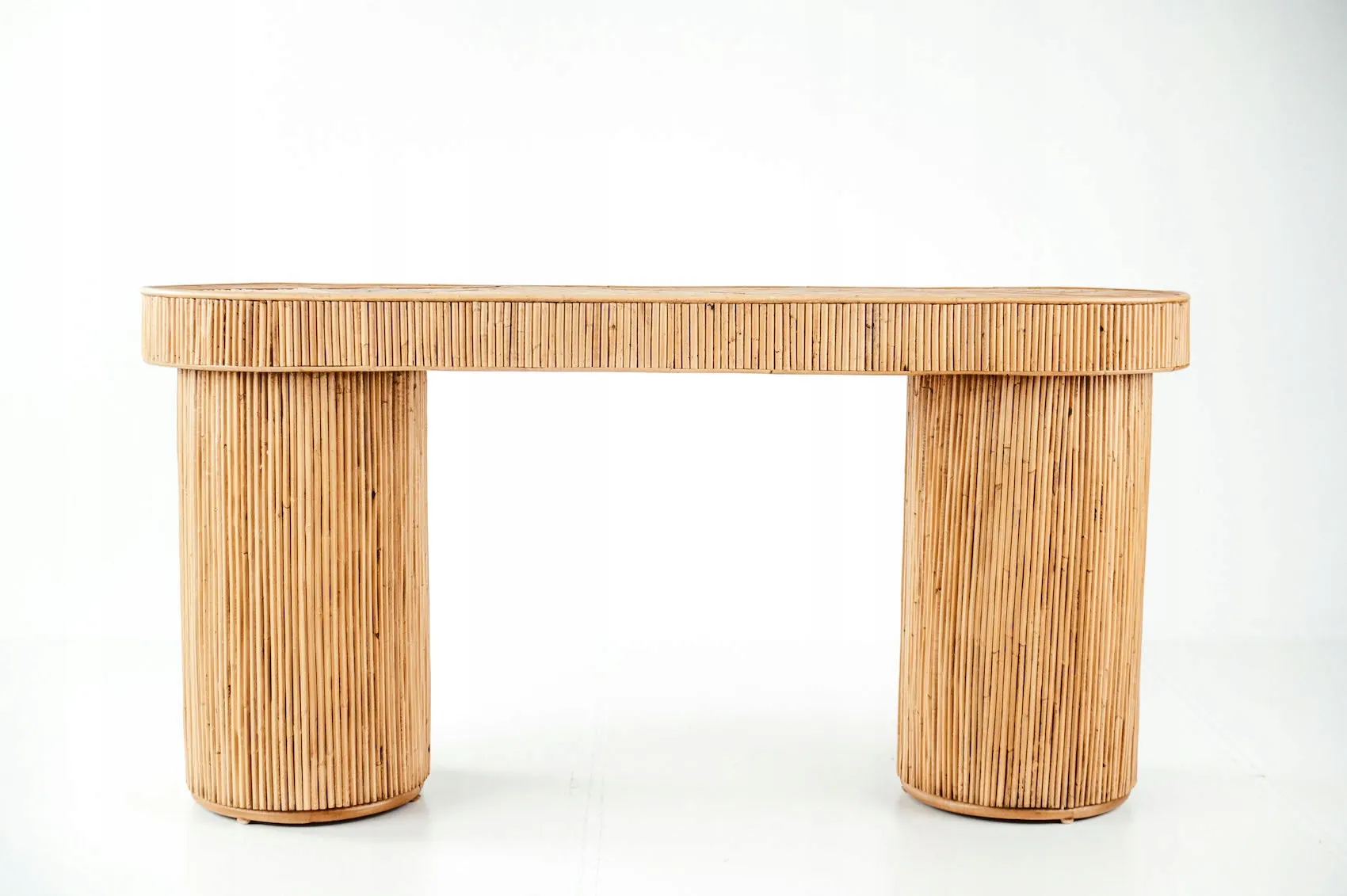 STOLIK KONSOLA KACA - naturalny rattan STOLIK KONSOLA KACA - naturalny rattan