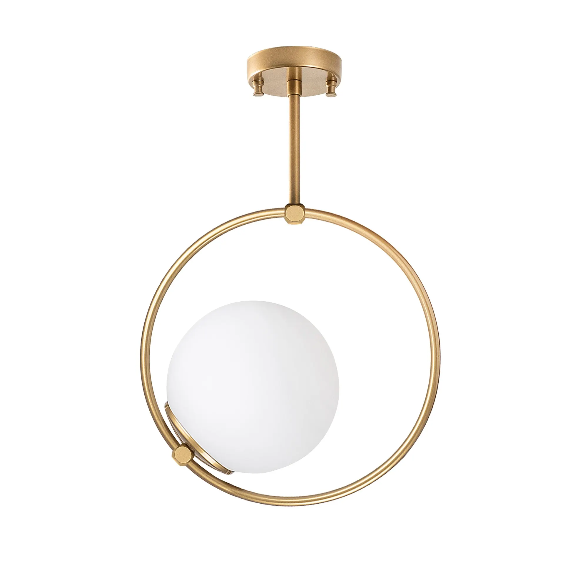 Żyrandol kulisty DOLUNAY złoty Oprawa oświetleniowa, Lampa sufitowa