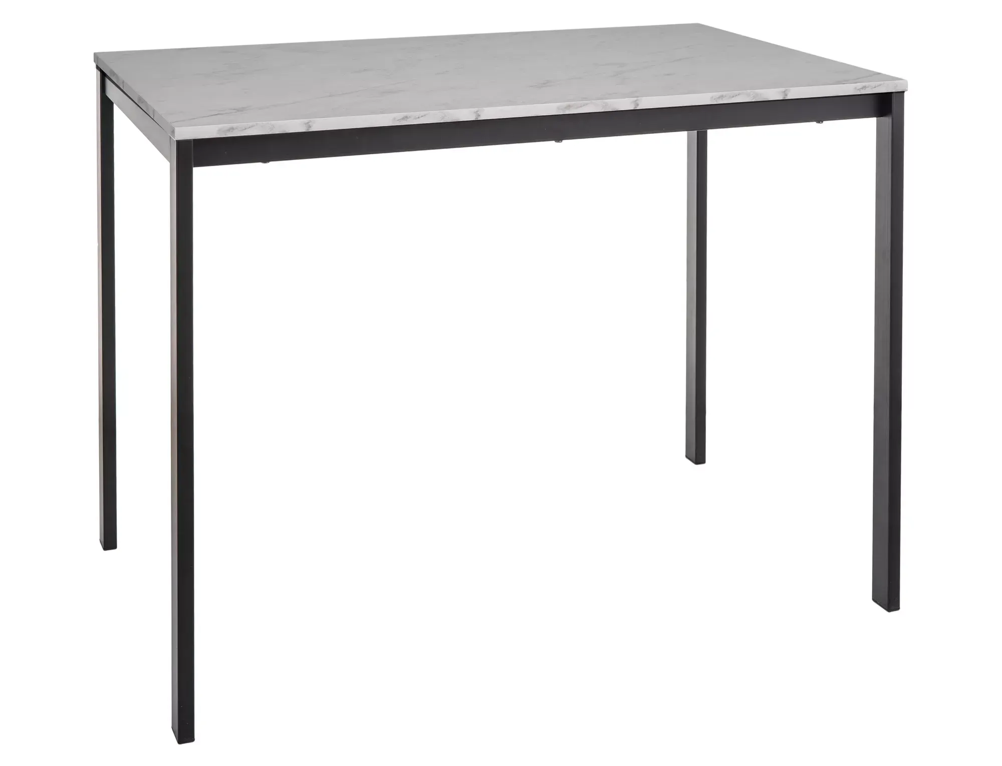 Stół jadalniany MARIO 100x60 efekt marmuru biało-czarny Stół jadalniany MARIO 100x60 efekt marmuru biało-czarny
