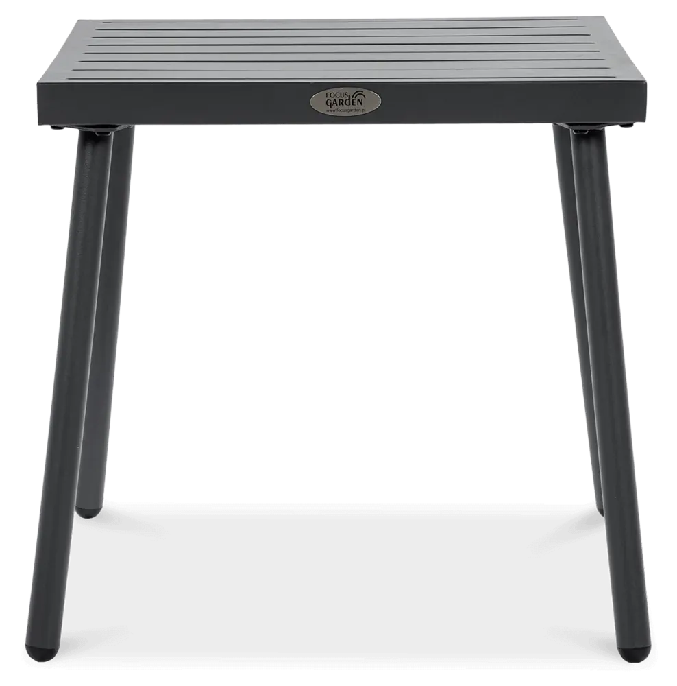 Zestaw mebli ogrodowych CASPER 3-set stalowy ciemnoszary - FG005526