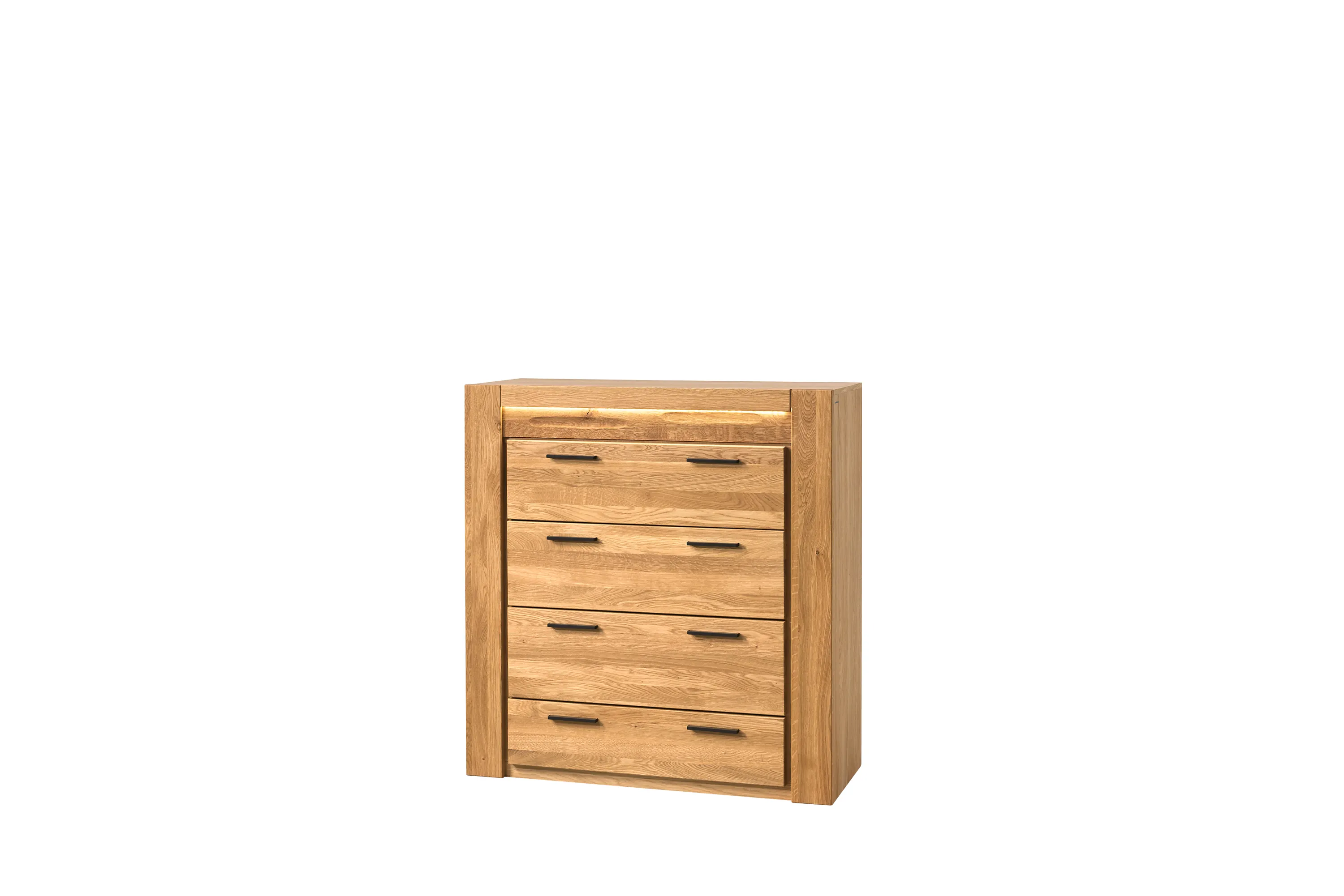 Komoda z 4 szufladami VELVET NATURA 75 dąb naturalny 110x105x42cm