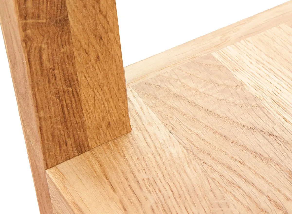 Regał dębowy średni Gialo 83x40x40 - 2SGIA27