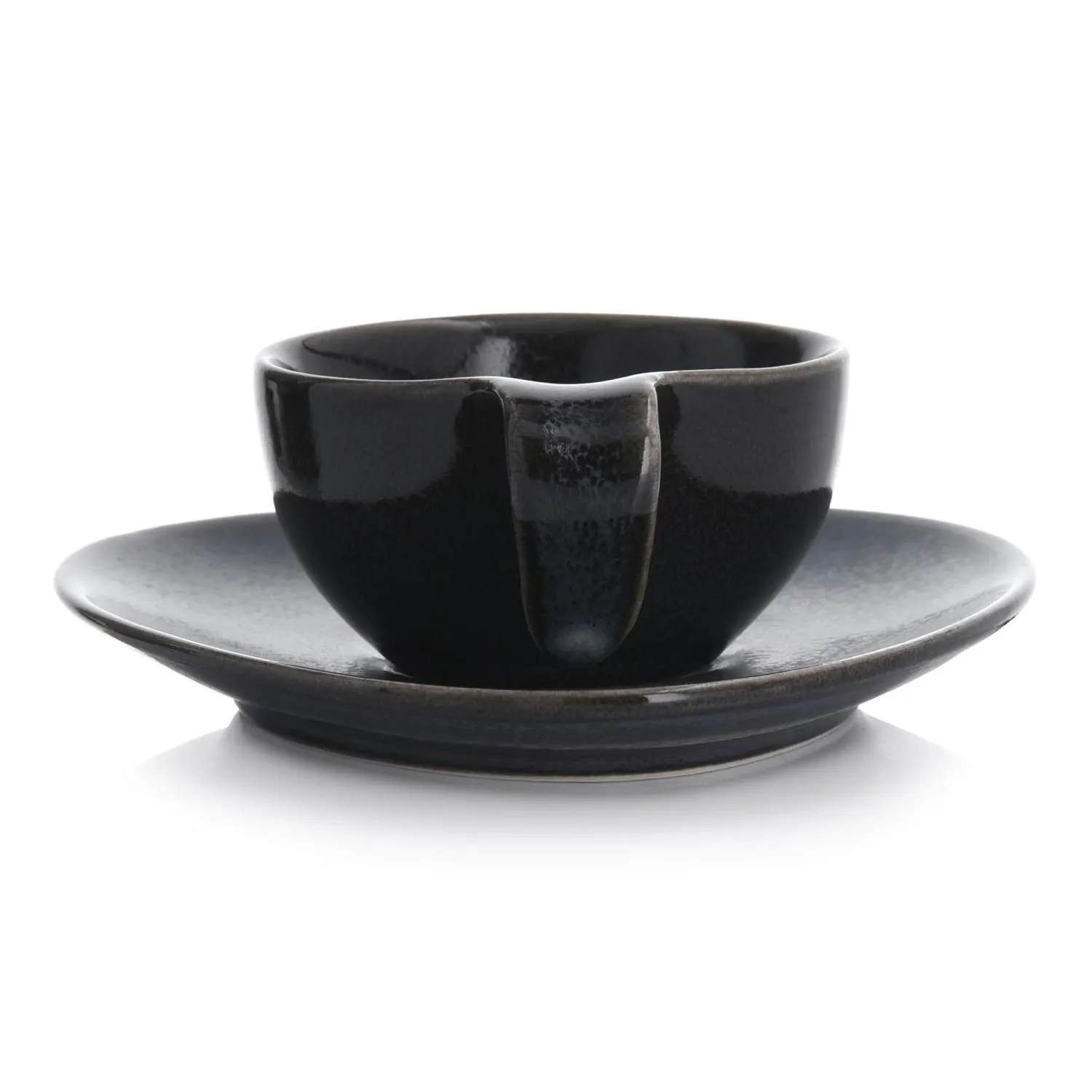 czarna filiżanka, ceramika, szklanka do kawy, czarna porcelana, filiżanka