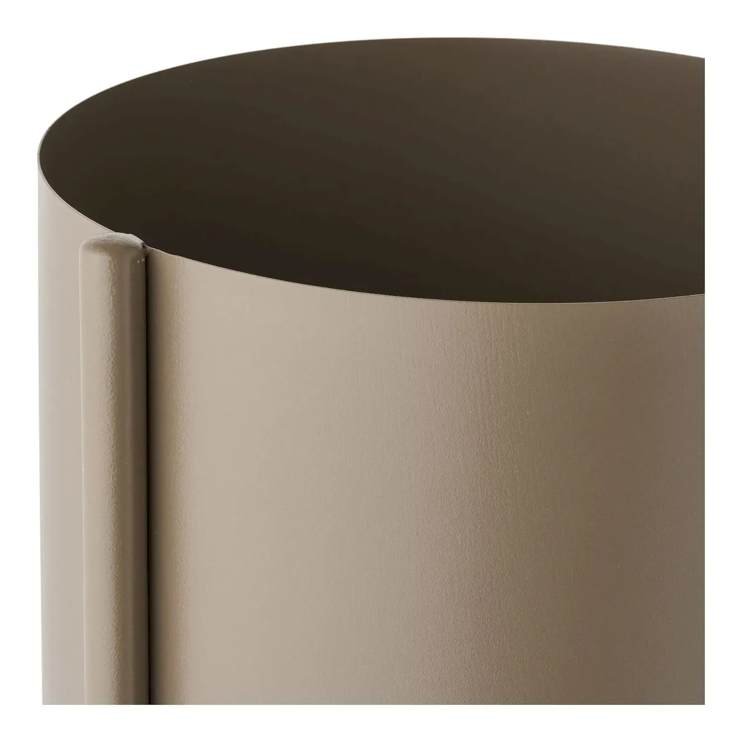 Doniczka stalowa potrójna FLOWERPOT 22,5x23x75,5 cm brązowa - 4451305