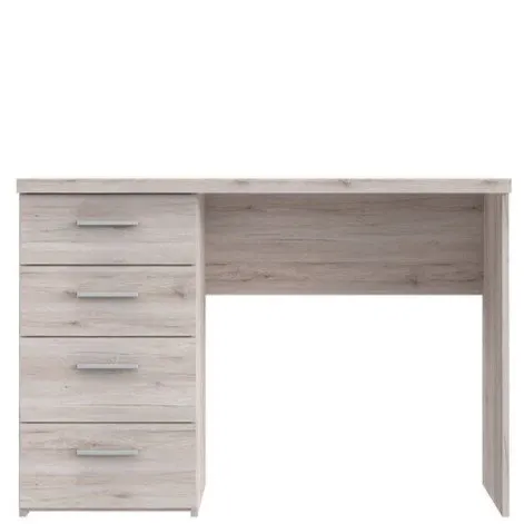 Biurko NET106 z 4 szufladami - dąb piaskowy - MT935-D41