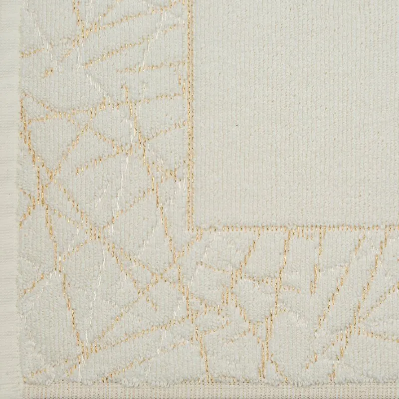 DYWANIK ŁAZIENKOWY NIKA (02) 50 X 70 CM KREMOWY - EU_441894