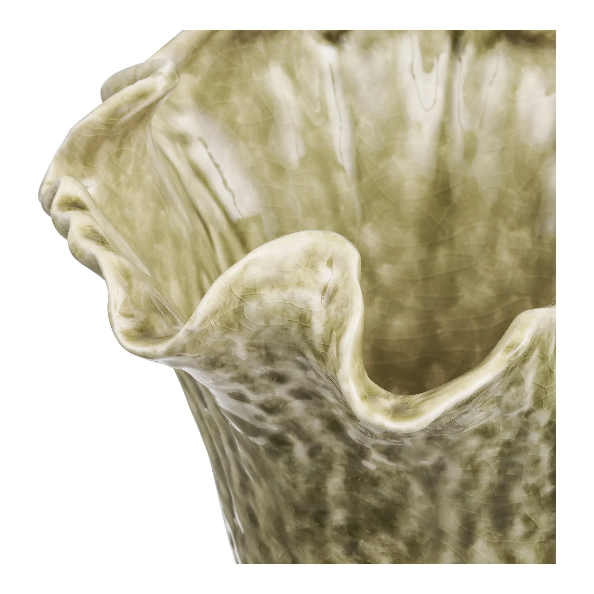 Wazon ceramiczny VASE piaskowy — zdjęcie 7