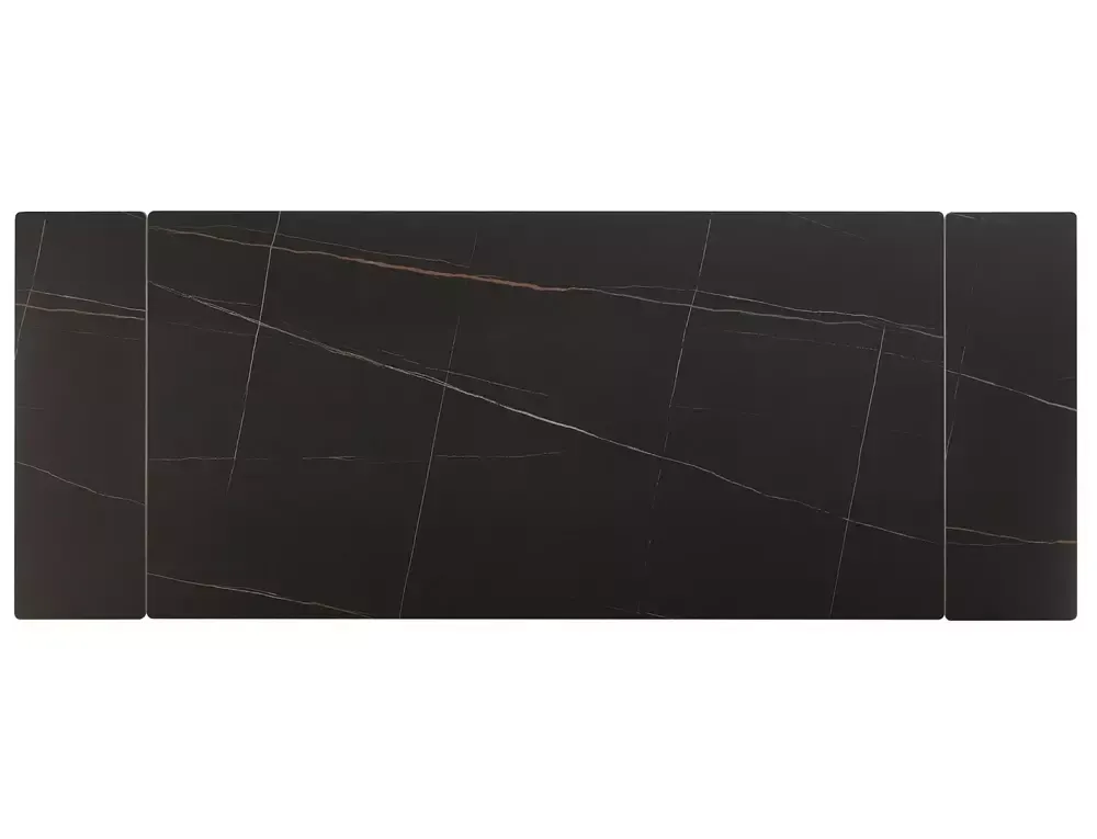 Stół rozkładany ceramiczny IMPERIA 90x180-240 czarny - IMPERIAC180