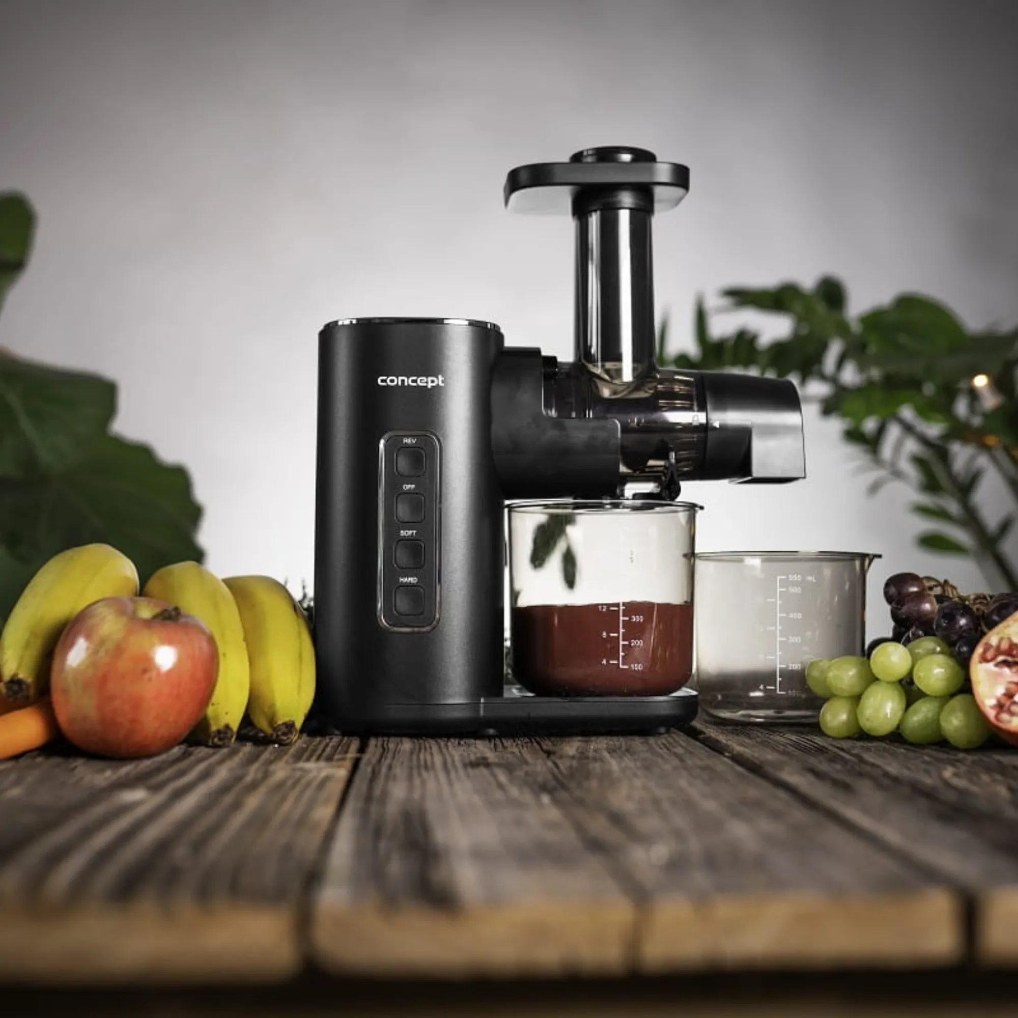 Wyciskarka wolnoobrotowa POZIOMA EASY CLEAN 150 W CONCEPT — zdjęcie 10