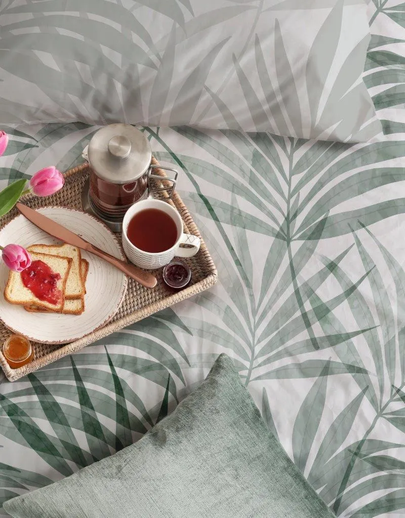 Pościel komplet MILAGRO VERDE 004 satyna bawełniana 160X200+2x70X80 zielona - FARO_29947