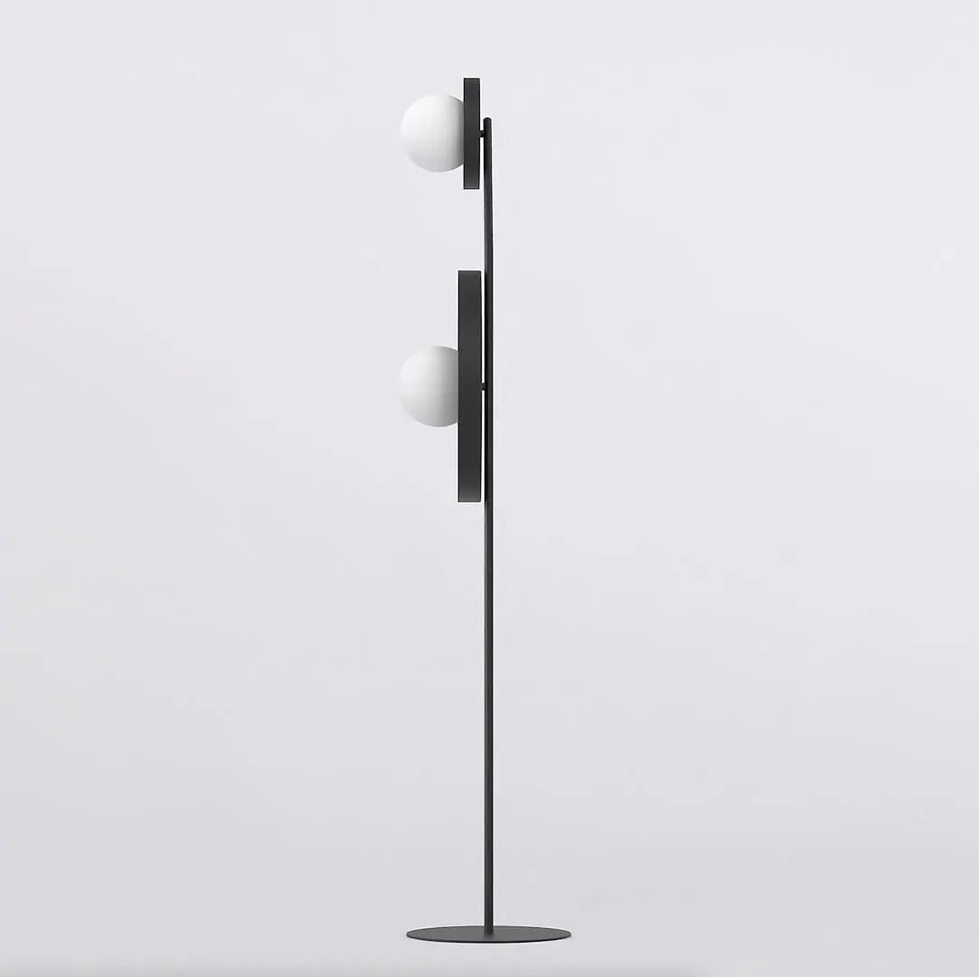 Lampa podłogowa KISS LP2 czarna — zdjęcie 3