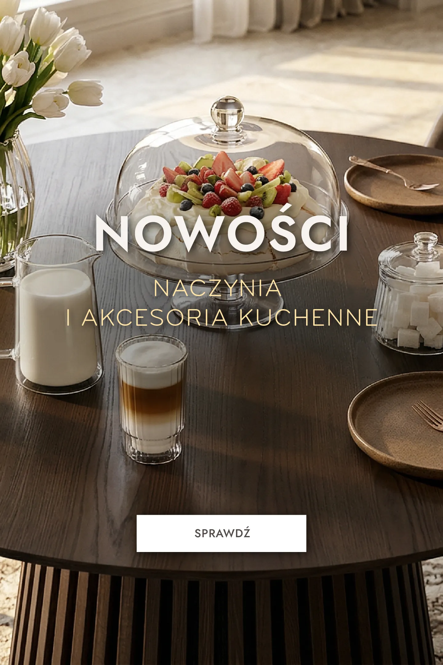 naczynie, talerz, stolik, kieliszek, deserowy zestaw