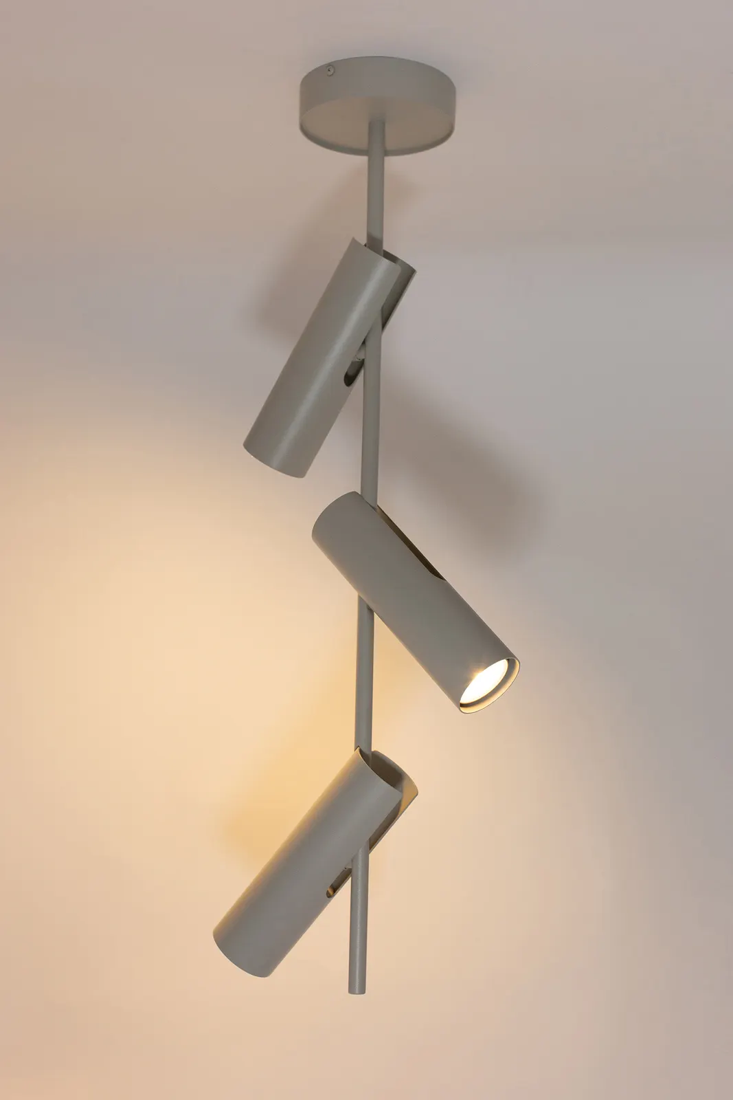 Plafon stalowy LEDA 3 szary beż - SI_41153