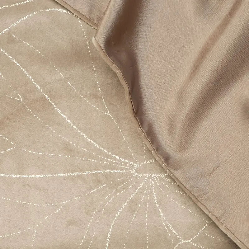 OBRUS BLINK 18 35 X 140 CM BEŻOWY - EU_390043