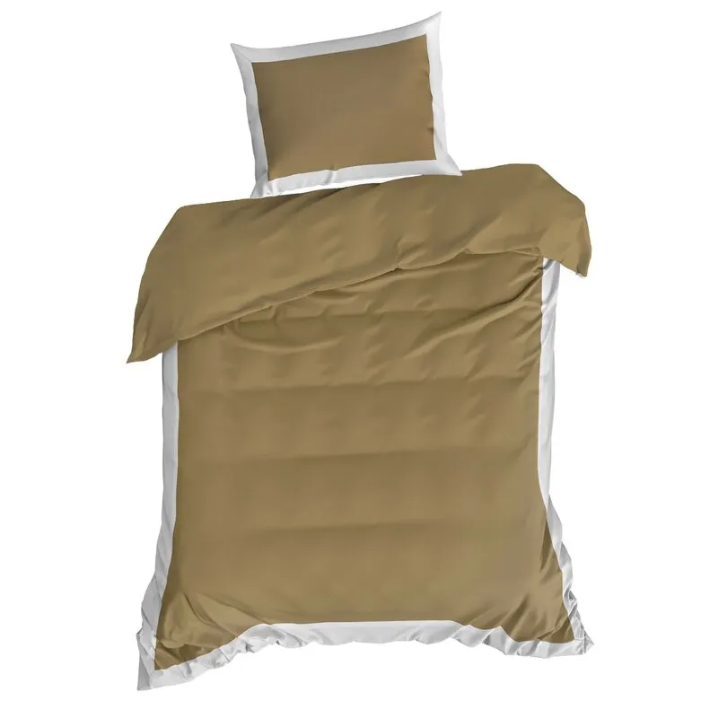 KOMPLET POŚCIELI LAURA 220 X 200 CM ZŁOCISTY - EU_436209