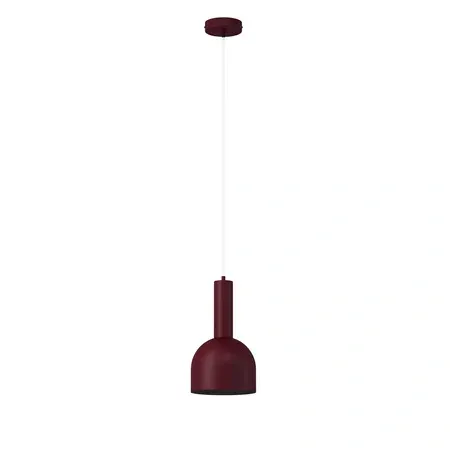 Lampa wisząca VITRUM dzwonek bordowy Lampa wisząca VITRUM dzwonek bordowy
