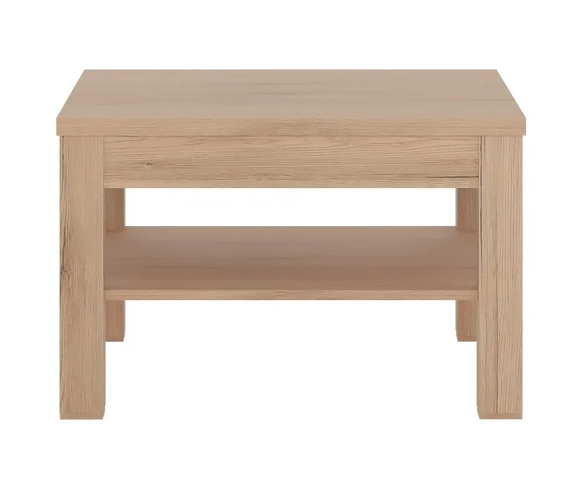 STOLIK kwadratowy z półką SUMMER TYP 71 Dąb Sanremo jasny - 6003005000366