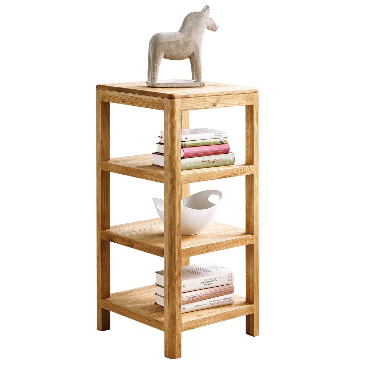 Regał dębowy średni Gialo 83x40x40 - 2SGIA27