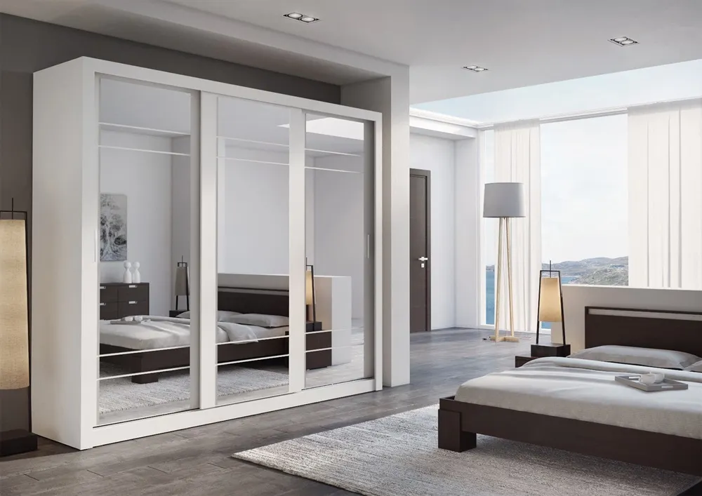 Szafa 3-drzwiowa ARTI AR-02 250cm biała - AR2BI