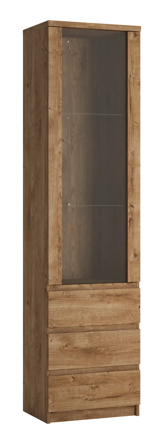 WITRYNA 1-DRZWIOWA FRIBO FRIV01 DĄB RIBBECK ZŁOTY WITRYNA 1-DRZWIOWA FRIBO FRIV01 DĄB RIBBECK ZŁOTY