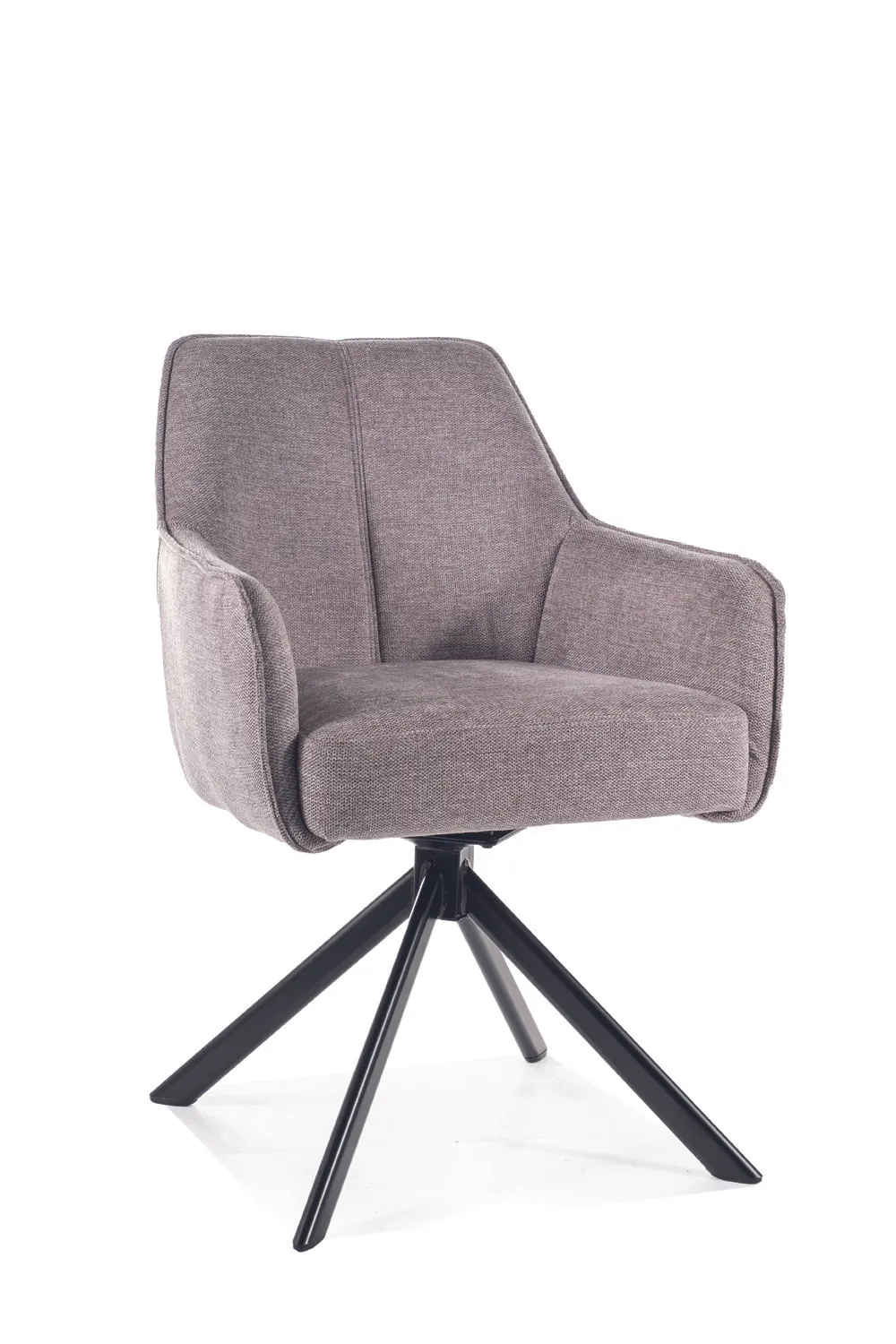 Krzesło obrotowe NOTTI BREGO szare