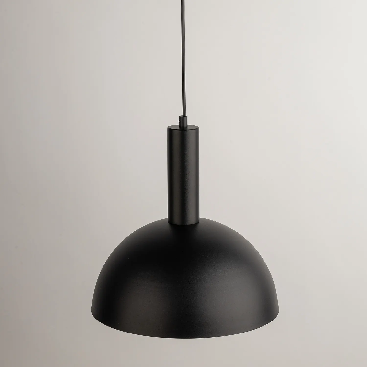 Lampa wisząca VITRUM M kopuła czarna - SI_40809