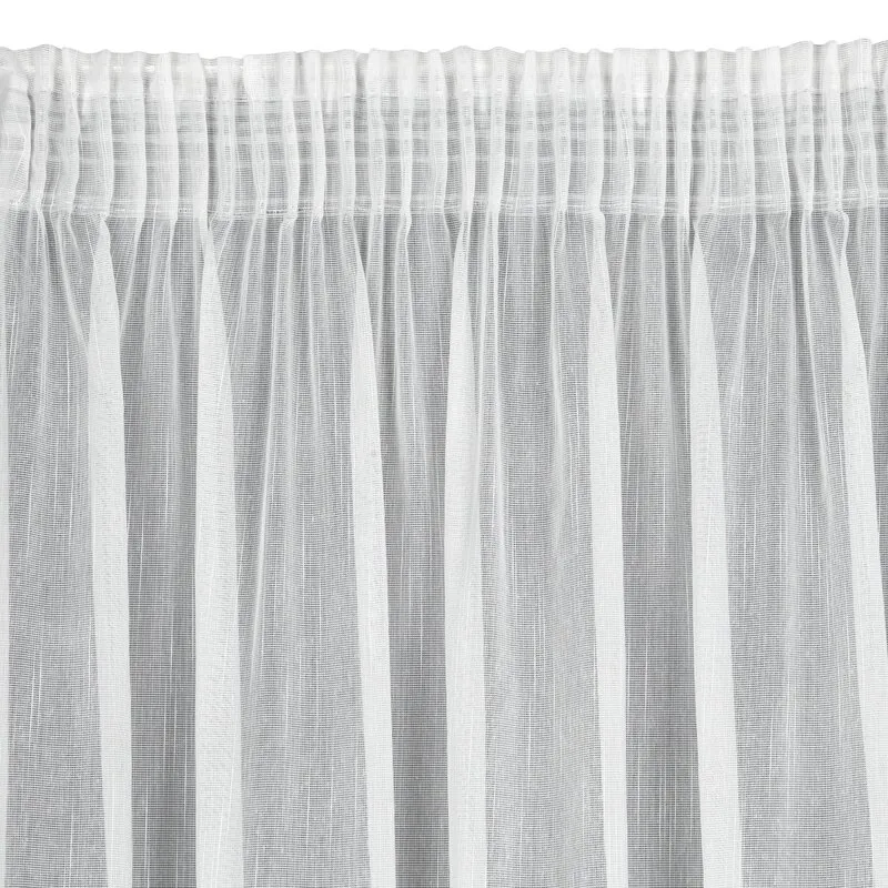 FIRANA GOTOWA MONIC NA TAŚMIE 140X270 CM BIAŁY - EU_401736