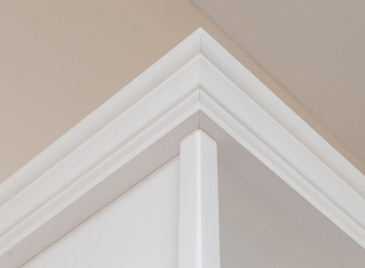 Regał sosnowy Toskania Biały - PL2050B