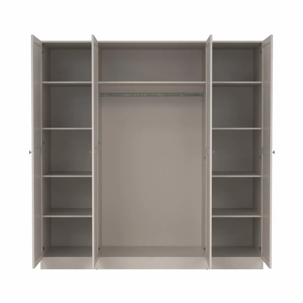 Szafa 4-drzwiowa BILLUND 200 cm cashmere - TV_68053NKNK