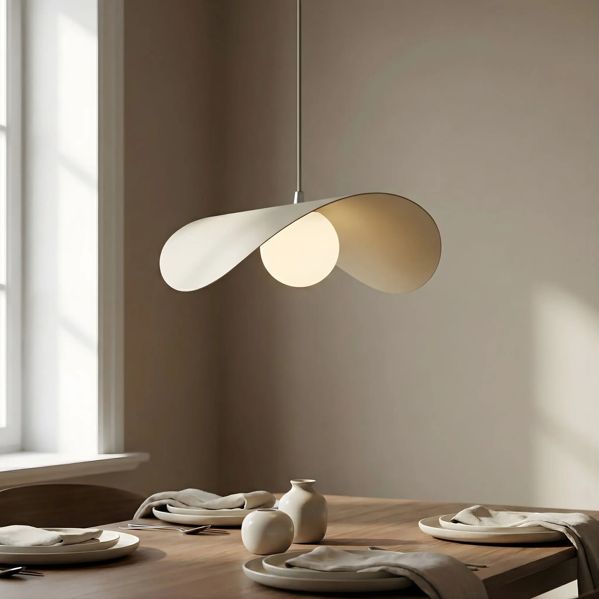 image lampa wisząca, designowa, jadalnia/kuchnia, oświetlenie, geometryczna